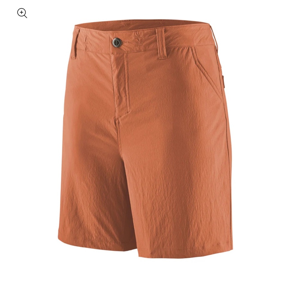 NWT Patagonia women’s Quandary short 7” inseam. Size 8. Sienna clay.